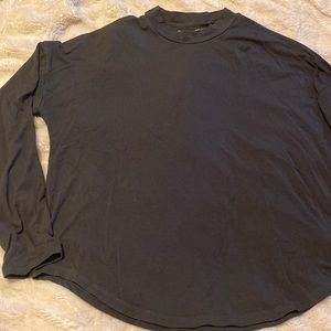 Madewell drop shoulder mock neck